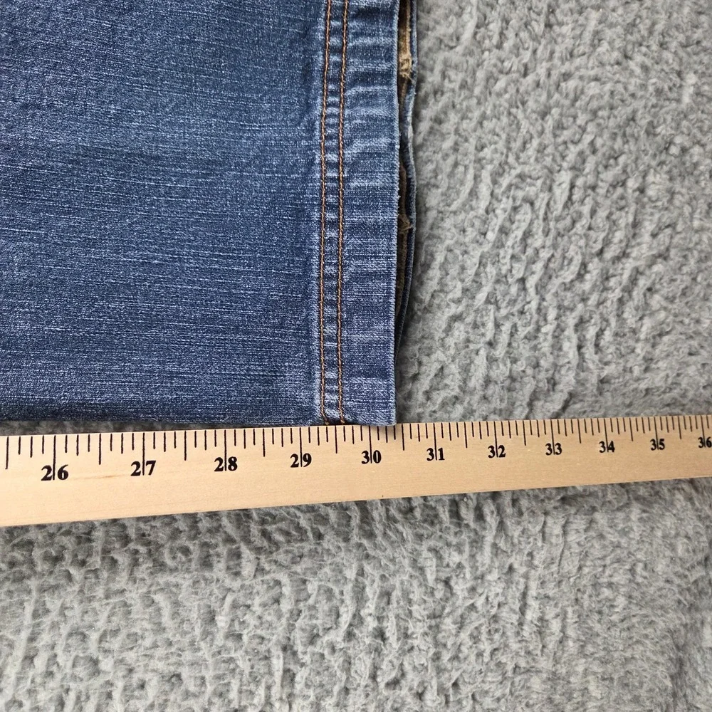 Duluth Trading Flex Ballroom Jeans Mens 42x32 (39x30)‎ Blue